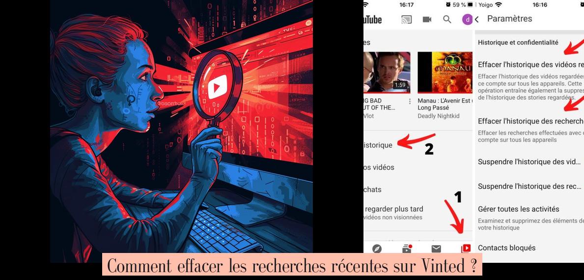 Comment effacer les recherches récentes sur Vinted ? Votre source ultime pour l