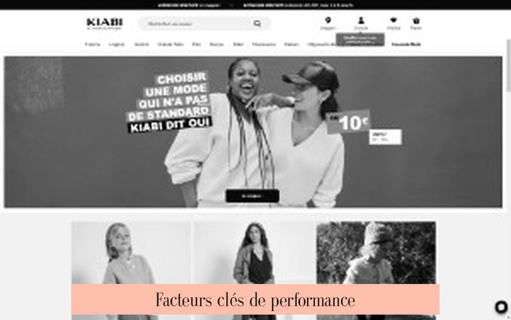 Facteurs clés de performance