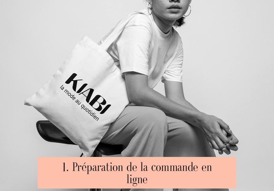 1. Préparation de la commande en ligne