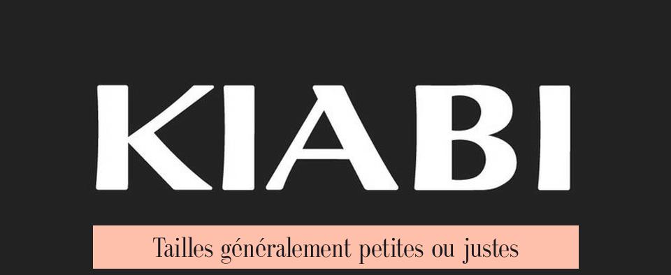 Tailles généralement petites ou justes