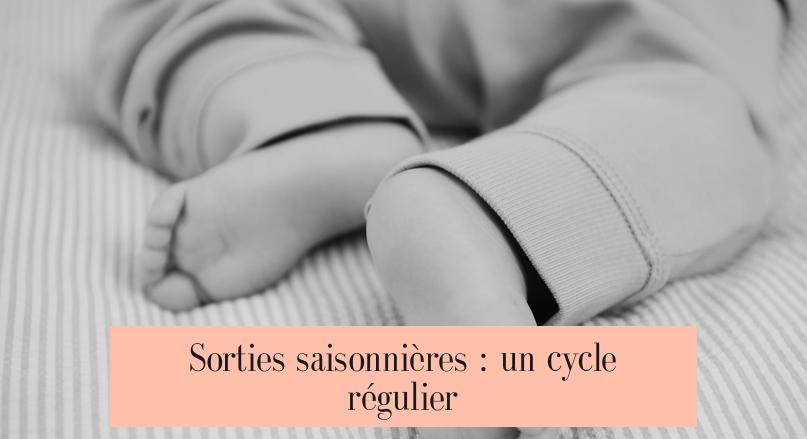 Sorties saisonnières : un cycle régulier