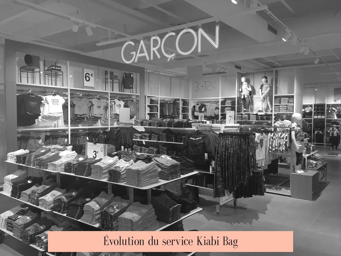 Évolution du service Kiabi Bag