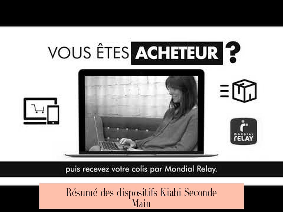 Résumé des dispositifs Kiabi Seconde Main