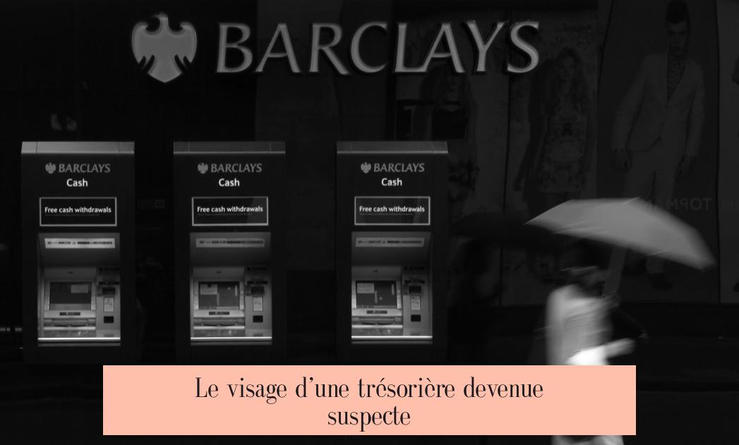 Le visage d’une trésorière devenue suspecte