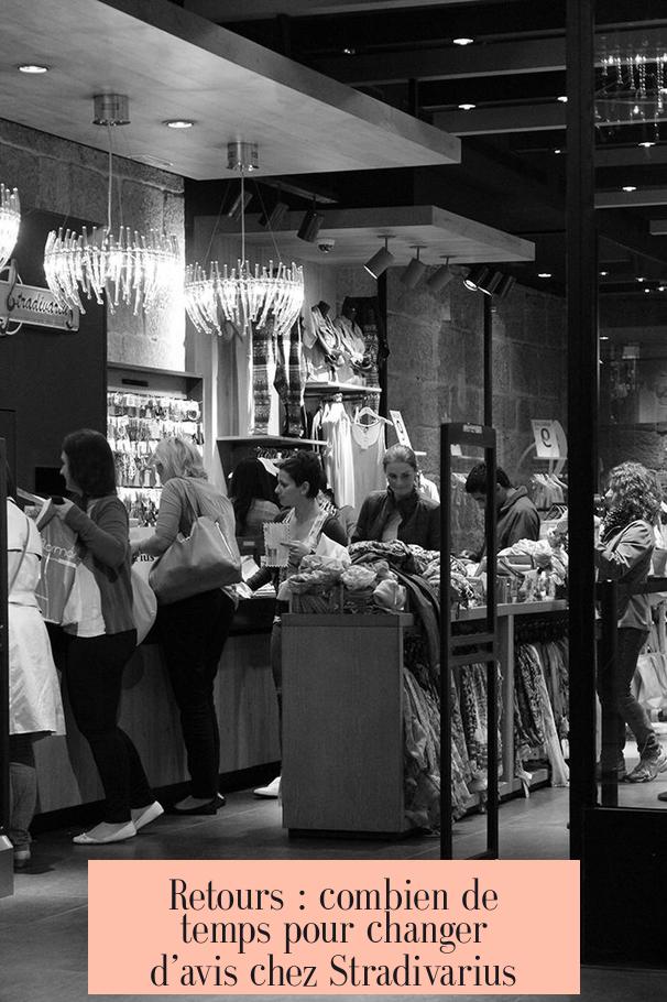 Retours : combien de temps pour changer d’avis chez Stradivarius ?