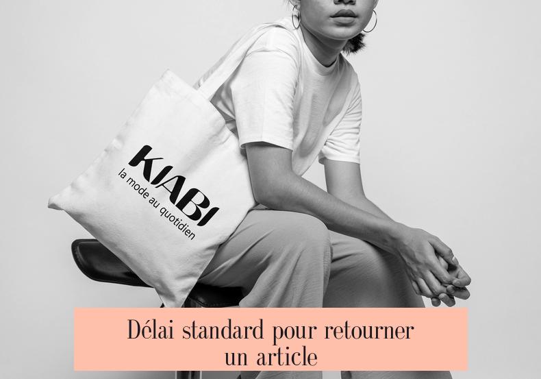 Délai standard pour retourner un article