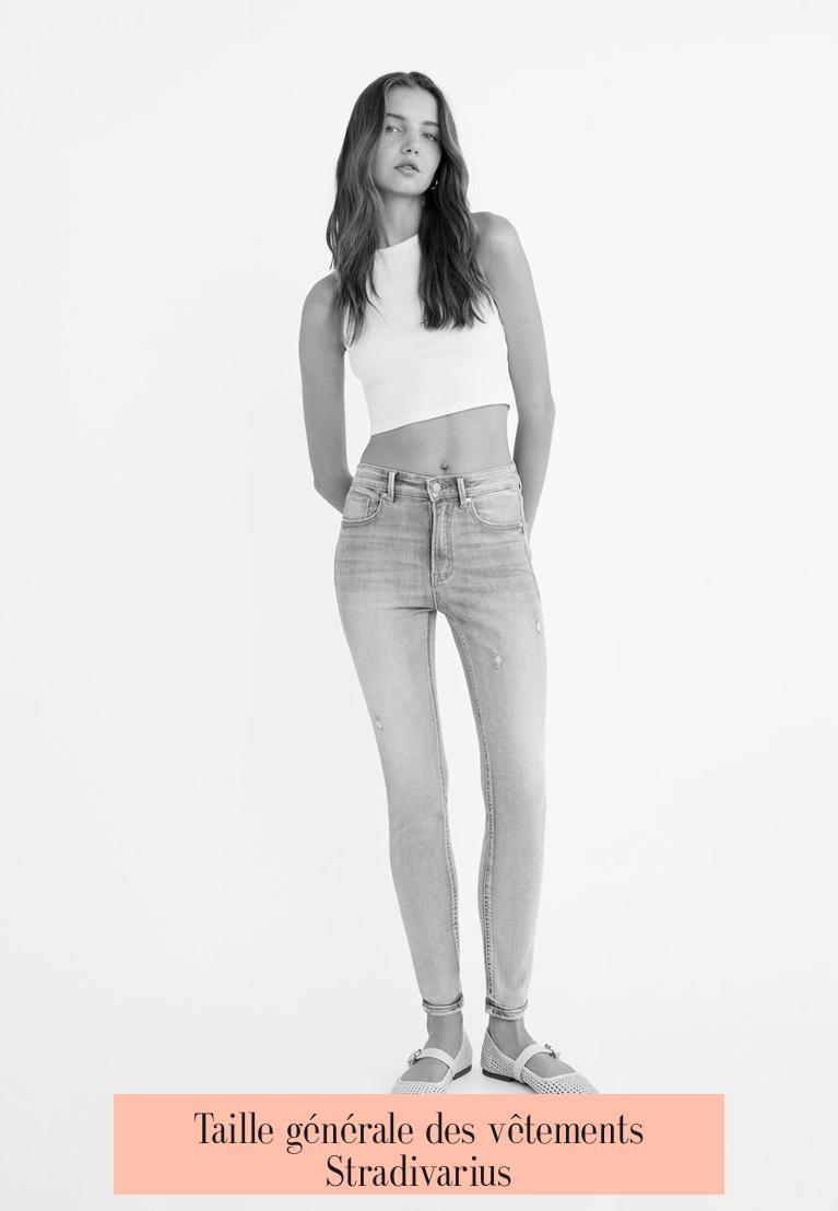 Taille générale des vêtements Stradivarius