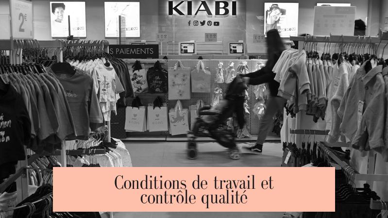 Conditions de travail et contrôle qualité