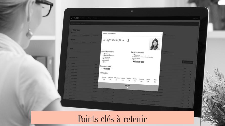 Points clés à retenir