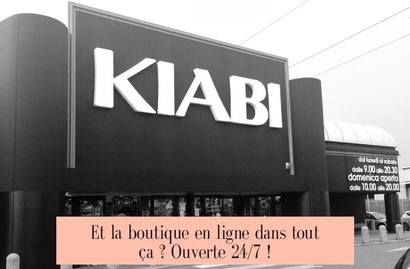 Et la boutique en ligne dans tout ça ? Ouverte 24/7 !