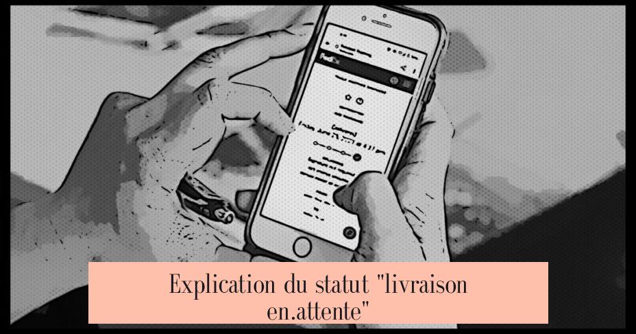 Explication du statut "livraison en.attente"