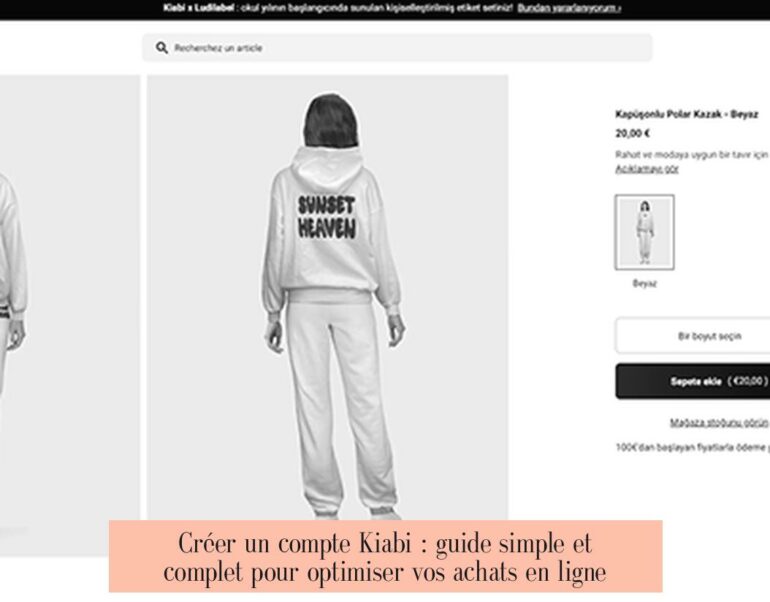 Créer un compte Kiabi : guide simple et complet pour optimiser vos achats en ligne