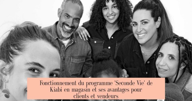 Fonctionnement du programme 'Seconde Vie' de Kiabi en magasin et ses avantages pour clients et vendeurs