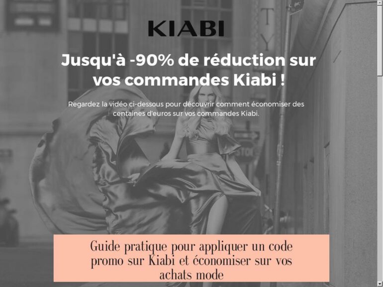 Guide pratique pour appliquer un code promo sur Kiabi et économiser sur vos achats mode