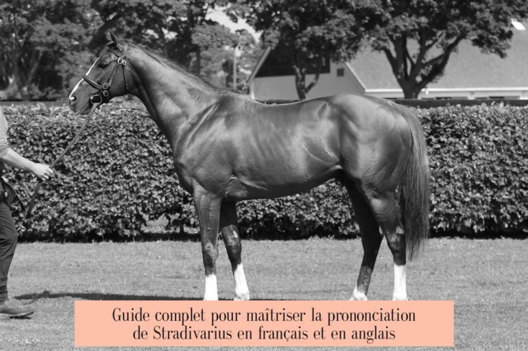 Guide complet pour maîtriser la prononciation de Stradivarius en français et en anglais