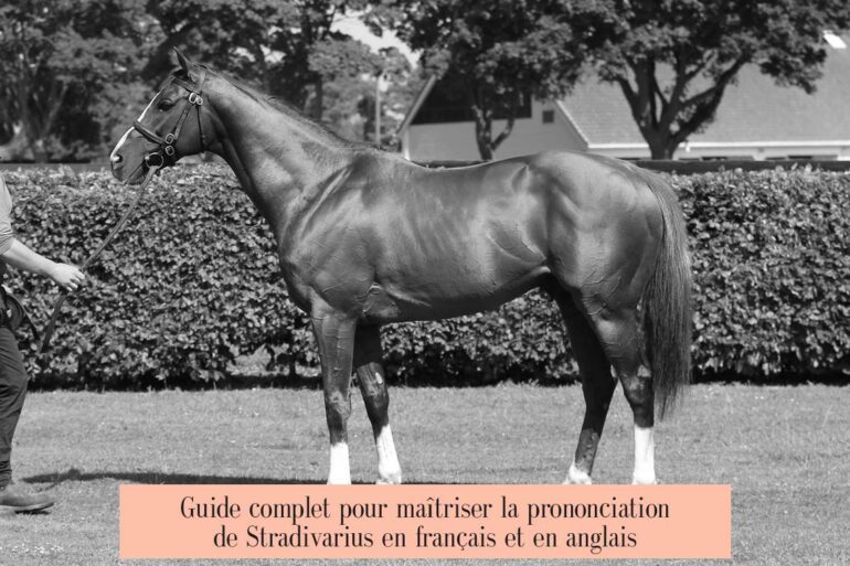 Guide complet pour maîtriser la prononciation de Stradivarius en français et en anglais