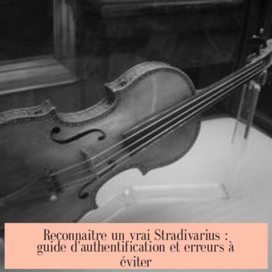 Reconnaître un vrai Stradivarius : guide d'authentification et erreurs à éviter