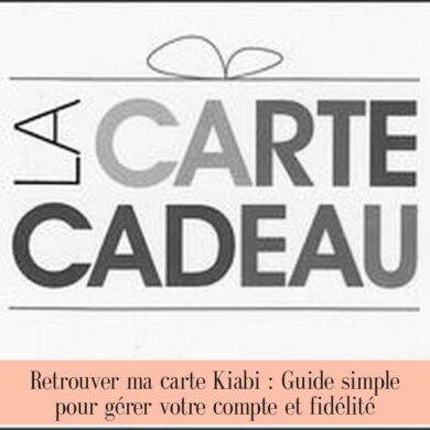 Retrouver ma carte Kiabi : Guide simple pour gérer votre compte et fidélité