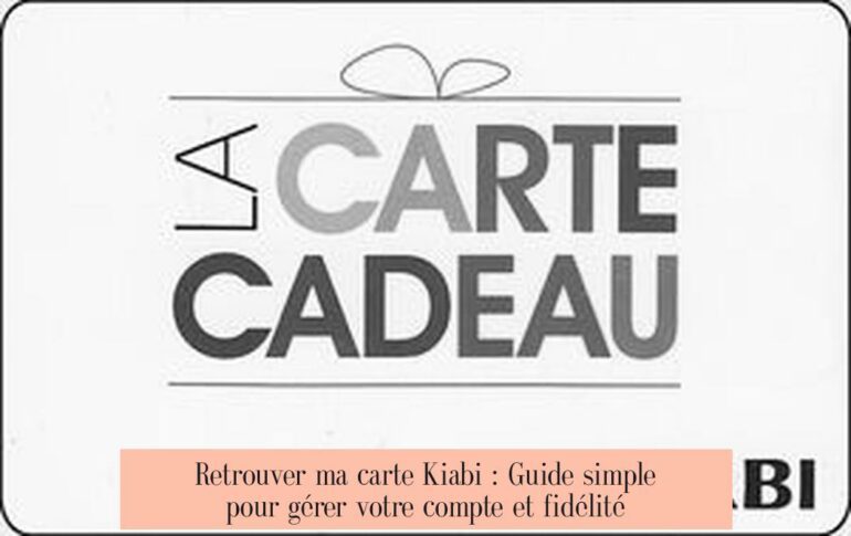Retrouver ma carte Kiabi : Guide simple pour gérer votre compte et fidélité