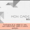 Vérification de la validité de votre carte cadeau Kiabi : guide et conseils pratiques