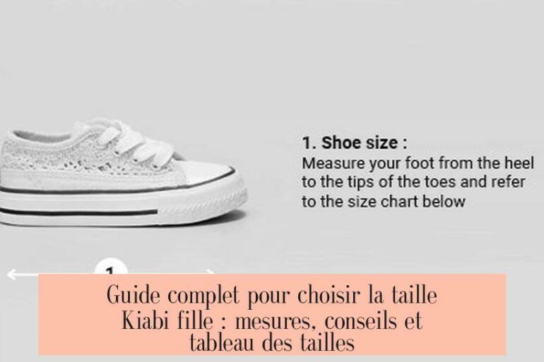 Guide complet pour choisir la taille Kiabi fille : mesures, conseils et tableau des tailles