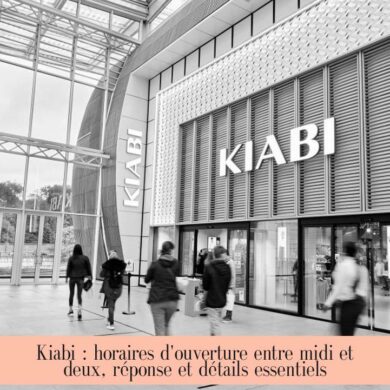 Kiabi : horaires d'ouverture entre midi et deux, réponse et détails essentiels