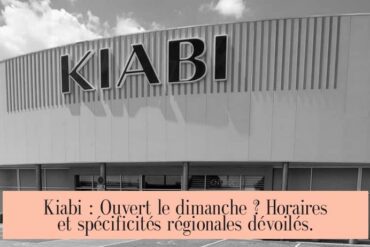 Kiabi : Ouvert le dimanche ? Horaires et spécificités régionales dévoilés.