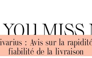 Stradivarius : Avis sur la rapidité et la fiabilité de la livraison