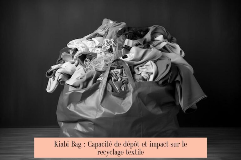 Kiabi Bag : Capacité de dépôt et impact sur le recyclage textile