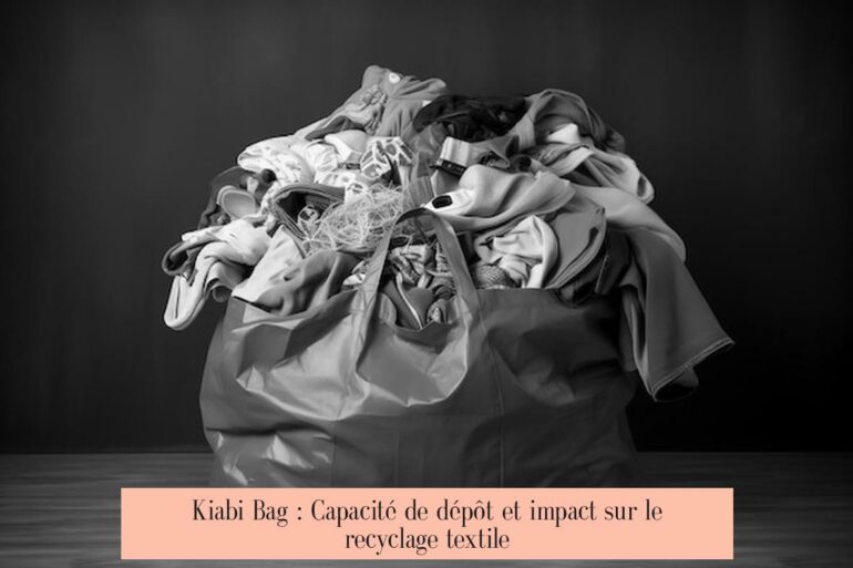 Kiabi Bag : Capacité de dépôt et impact sur le recyclage textile