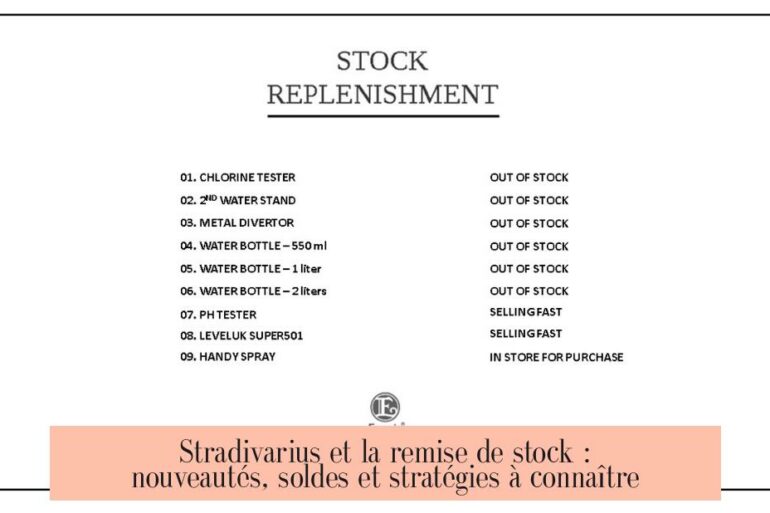 Stradivarius et la remise de stock : nouveautés, soldes et stratégies à connaître