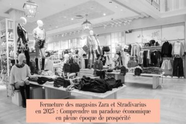 Fermeture des magasins Zara et Stradivarius en 2025 : Comprendre un paradoxe économique en pleine époque de prospérité